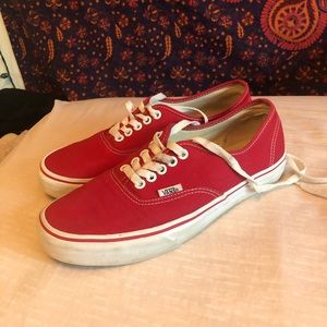 Red Vans